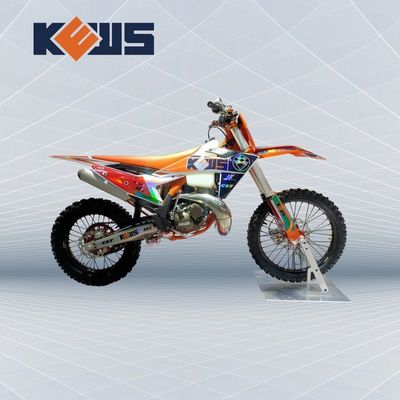 250cc KEWS Waterkoeling 2 Takt Motorfiets rijden CNC stuurstang Met sterke kracht