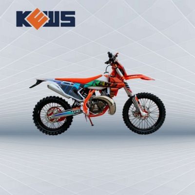 KEWS MT250 CC 6 Versnellingen Tweetakt Enduro Motorfietsen Met EXCEL Velg