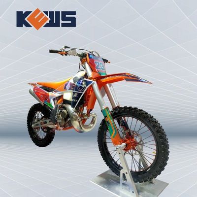 Carburateur Aangedreven 250CC Watergekoelde 2-Takt Motocross Met CDI Ontsteking En Optionele Stickers