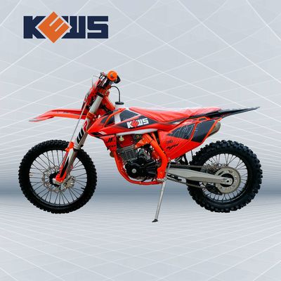 Cb250-r Gekoelde Lucht van de de Fietsmotorfiets 16kw van het Hoge Prestaties de Rode Elektrische Vuil